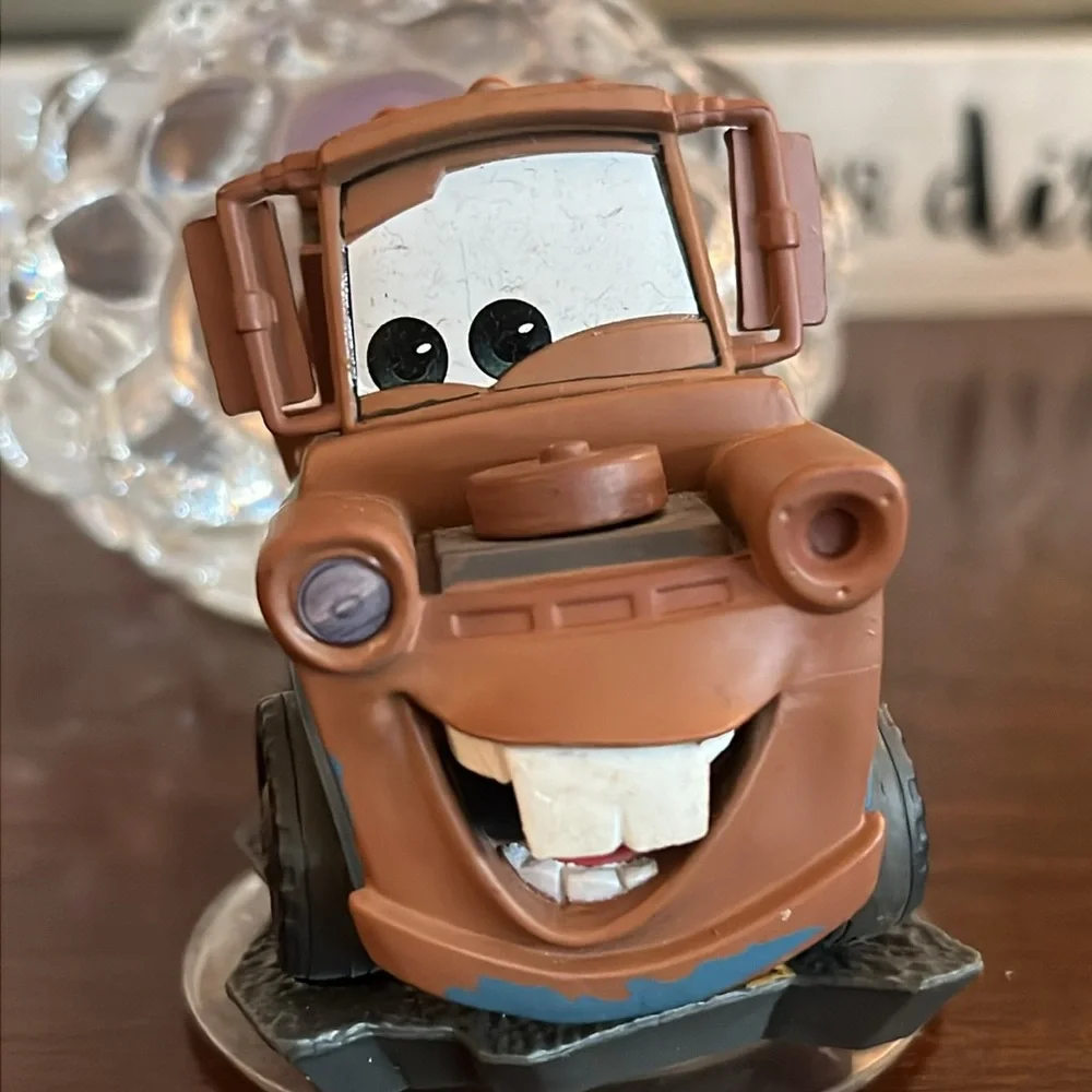 Disney Infinity 1.0 Cars Tow Master Mater & Holly Shiftwell Figures XBOX EUC